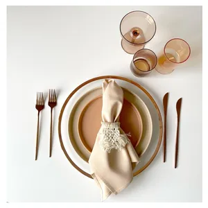 Тарелка Accent Beige M - Фото 9