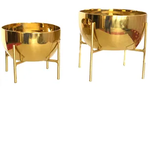 Набор вазочек Vintage Gold возможна замена на прозрачные