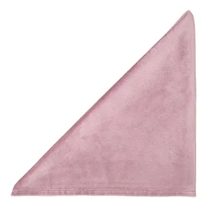 Салфетка бархатная пастельно-фиолетовая