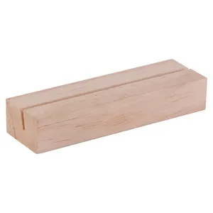 Держатель деревянный для номера стола