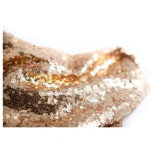 Ткань золотые пайетки