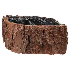 Кашпо деревянное "Лодка"