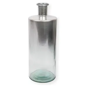 Ваза серебро высокая