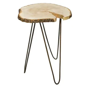 Столик из спила дерева