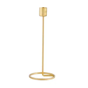 Подсвечник "Грация" золото