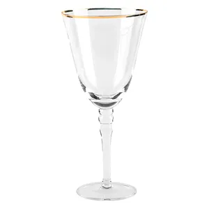 Бокал для вина "Classic" с золотым кантом