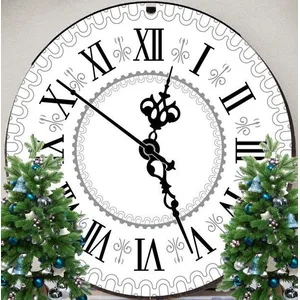 Новогодняя Фотозона с часами