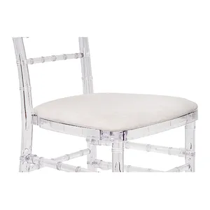 Подушка на стул бархат айвори