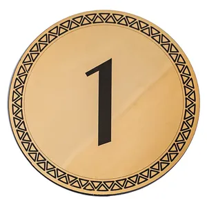 Номер на стол "Золотой круг"