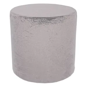 Чехол на пуф светло-серый