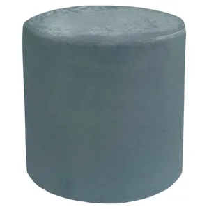 Чехол на пуф mini Пыльно-голубой