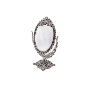 Номер стола зеркало "Темное серебро"