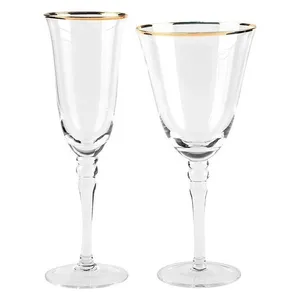 Набор бокалов "Classic" с золотым кантом123