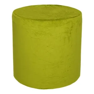 Чехол на пуф оливковый