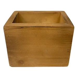 Кашпо махагон