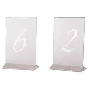 Номер стола высокий