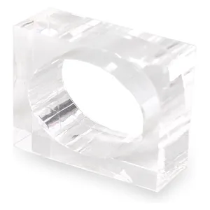 Кольцо для салфеток Прозрачное