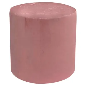 Чехол на пуф mini розовый зефир