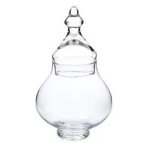 Стекляный кувшин с крышкой