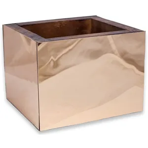 Кашпо "Mirror gold"