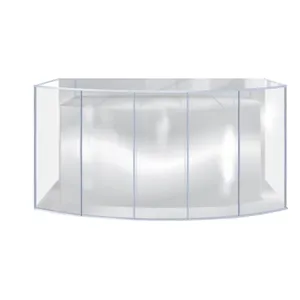 Стол барный серебро