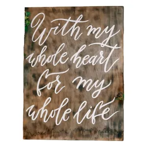 Табличка с текстом на свадьбу